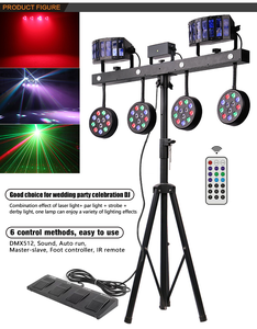 Sistema di Illuminazione Portatile per DJ Marslite Gig Bar 2 con Controllo a Pedale, Gigbar Move + ILS per Feste e Discoteche - Product Image 3