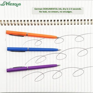 批发定制标志塑料商务文具圆珠笔，适用于学校和酒店新颖办公印刷礼品笔 - Product Image 3