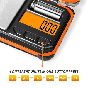 गहने के लिए अनुकूलित मिनी 500 जी/1000 जी 0.01 जी डिजिटल डिस्प्ले किचन फूड स्केल - Product Image 6