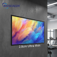 Pantalla Comercial Interactiva INGSCREEN, Reproductor de Publicidad LCD Android 2G+32G con WiFi y Ethernet para Soluciones de Edificios Inteligentes