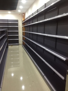 Estanterías de Góndola para Supermercados, Estantes Metálicos para Exhibición, Estanterías de Metal para <span class=keywords><strong>Tiendas</strong></span> de Abarrotes - Product Image 4