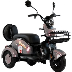 Potente Triciclo Eléctrico de Carga de 3 Ruedas, 60V, Tipo Carrocería Abierta para Uso de Pasajeros con Certificación EEC - Product Image 1