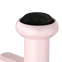 Pink Einstellbare Temperatur Tragbares ABS Wiederauf lad bares Fat Pushing Machine Vibrations massage gerät mit Hitze und Kneten zu Hause