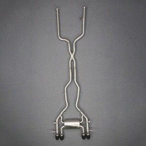 Easy to Install 89-76mm High-Performance Straight Exhaust Catback for BMW M2 G87 S58 Stainless Steel Golden Fish Scale Welding - Product Image 4