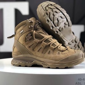 Solomon Style Taktische Wanderstiefel, Rutschfeste Wasserdichte Offroad-Wüstenstiefel, Outdoor-Trekkingstiefel für Herren und Damen, Großhandel - Product Image 1