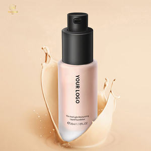 Faça Seu Próprio Logotipo Alta Qualidade Fundação Líquido Cobertura Completa Longa Duração Private Label Matte À Prova D' Água Maquiagem Fundação OEM - Product Image 1