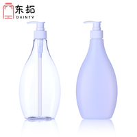 Bouteille en plastique PET avec pompe à pulvérisation, gel de douche, shampoing, cheveux, soins de la peau, cosmétique, autre recyclage, produits de salle de bain de beauté