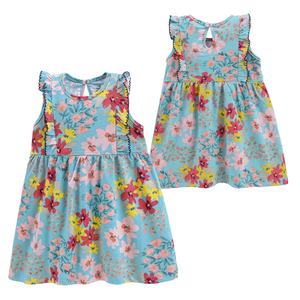 ชุดเดรสเด็กผู้หญิงพิมพ์ลายดอกไม้<span class=keywords><strong>1</strong></span>ปีชุดเดรสเด็กทารกหญิงฤดูร้อน - Product Image 4