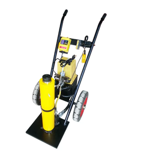 Cric hydraulique mobile de 100 tonnes à longue course, structure stable, transport facile - Product Image 6