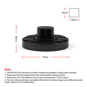 Cubierta Decorativa/Base de Antena para Jeep Wrangler JK/JL 07-17, Piezas de Modificación de Automóviles, Carcasa Protectora - Product Image 3