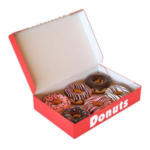 Groothandel Luxe Roze Wit Karton Enkele 6 12 24 Hole Cupcake Cookie Bakkerij Verpakking Custom Gedrukt <span class=keywords><strong>Plain</strong></span> <span class=keywords><strong>Donut</strong></span> Dozen - Product Image 4