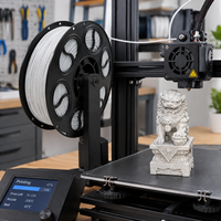 Filamen PLA Marmer 1.75mm 1kg Yiqiu3D Tekstur Marmer Swirl Filamen Printer 3D Toleransi +/-0.03mm untuk Printer FDM Umum