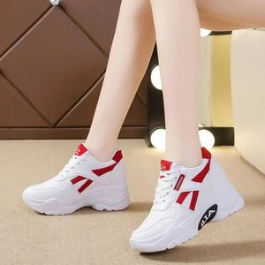 Women's Platform Casual Breathable <b>Height</b> <b>Increasing</b> Korean Style Sneakers for Spring Summer Autumn,Women's Platform Sneakers - Product Image 2