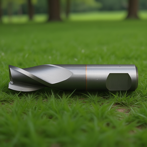 Ttake Standard Carbide Milling <b>Cutter</b> Ta1402 Nano TiAln Coated 30 Degree Helix Extra Short For Grooves 3 Cutting <b>Edges</b> - Product Image 3