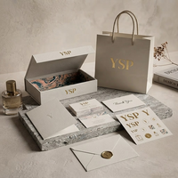 Caja Rígida Premium con Tapa Magnética, Impresión en Contraste en el Interior, Embalaje de Cartón con Sensación Texturizada para Kits de Belleza y Fragancias para el Hogar