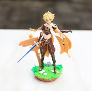Figuras de PVC de <span class=keywords><strong>Genshin</strong></span> <span class=keywords><strong>Impact</strong></span>, Juguetes de Modelos de Dibujos Animados Elegantes, Figuras de Anime Modernas y Populares - Product Image 3
