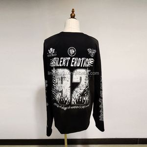 Sweat-shirt à capuche unisexe vintage délavé avec logo personnalisé, imprimé graphique surdimensionné, 100% coton, pour hommes, de haute qualité - Product Image 4