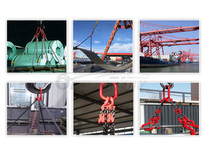 단조 리깅 리프팅 링 11T G80 마스터 링크 어셈블리 고강도 다용도 O-링 체인 슬링 부품 리프팅 - Product Image 6