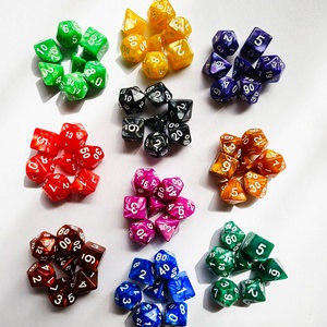 Hot Bán Ngọc Trai Mô Hình Trò Chơi <span class=keywords><strong>Dice</strong></span> Dnd Đa Diện Acrylic RPG <span class=keywords><strong>Dice</strong></span> <span class=keywords><strong>Set</strong></span> Cho Pathfinder - Product Image 4