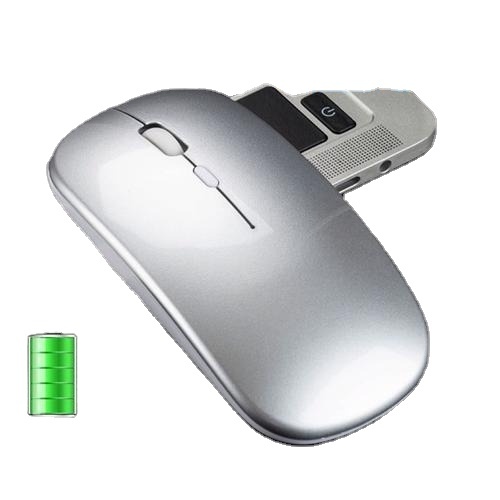 Rechargeable Ergonomic Wireless Mouse Dual Mode Bluetooth 2.4G Silent Optical Mice for Office Business Laptop Desktop