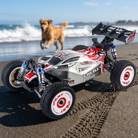 Camion RC HOSHI N517C à l'échelle 1/12, 4 roues motrices, haute vitesse, voiture télécommandée 70 km/h, moteur brushless, véhicule monstre RC FlySky, étanche, prêt à rouler