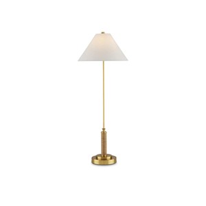 Lampe de table moderne en rotin tressé en forme de champignon, style côtier |   Éclairage Sculptural Biologique pour la Décoration d'Hôtels et de Maisons - Product Image 4