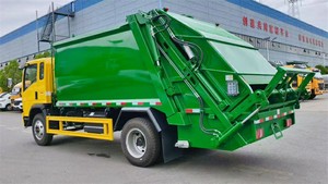 Camión Compactador de Basura HOWO 4X2 de 10 CBM, Camión de Recolección de Residuos Compactados, Camión de Compresión de Basura - Product Image 6