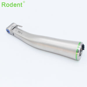 치과 장비 임플란트 저속 핸드피스 터빈 20:1 그린 링 콘트라 각도 광섬유 푸시 버튼 헤드 커버 - Product Image 5