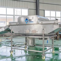 Machine à glaçage rapide pour filets de poisson, pieds de poulet, fruits de mer et produits aquatiques, certifiée 3C, sûre et fiable.