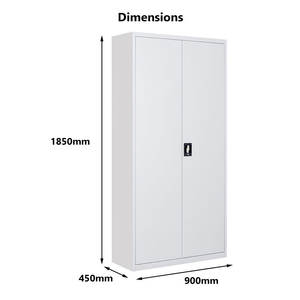 Armoire de rangement Almirah en métal Armoire de bureau en acier Armoire de rangement pour chambre à coucher Salle de sport - Product Image 5