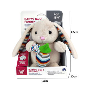 Vendita calda Pull Line Baby peluche lenitivo coniglio musicale per giocattoli di peluche per bambini peluche - Product Image 6