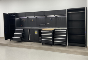 BaoXin OEM/OBM, Fabricante Chino, Gabinete de Herramientas para Taller de 10 Cajones, Resistente, Impermeable y Antirrobo para Garaje - Product Image 5