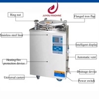 Stérilisateur commercial automatique à pression tubulaire UHT de 350 l pour cuillères, fourchettes, épices, eau, lait, lactosérum et vaisselle