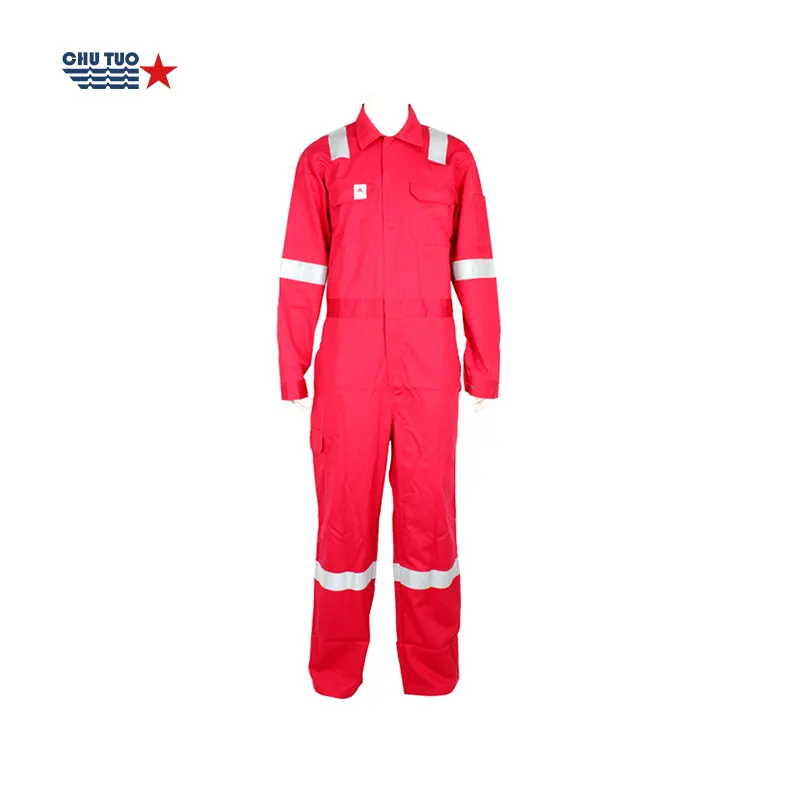 Marine work wearclothes fire proof bolier suit fir retrardant safety workwear coverall overalls boilerusit uniforms for men