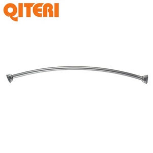 Venta directa <span class=keywords><strong>de</strong></span> fábrica, varillas <span class=keywords><strong>de</strong></span> cortina <span class=keywords><strong>de</strong></span> <span class=keywords><strong>ducha</strong></span> <span class=keywords><strong>de</strong></span> tornillo <span class=keywords><strong>de</strong></span> puesto pequeño, una varilla curva para el baño del hogar - Product Image 4