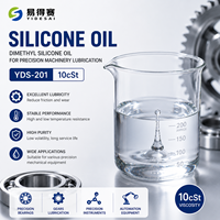 Huile de silicone diméthylique à faible viscosité, fluide PDMS 2Cst 3Cst 5Cst 10Cst 30Cst, liquide de silicone transparent