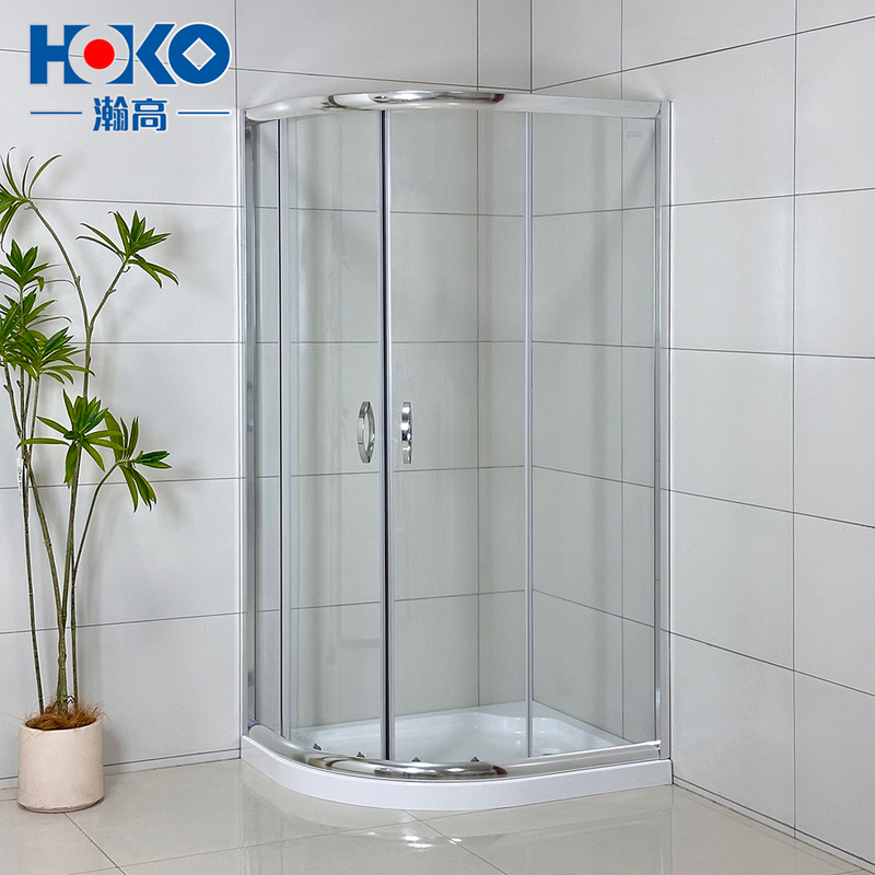 HOKO Modern Sliding Shower Enclosure with