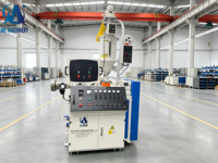Machine d'extrusion de plastique à vis simple modèle SJ35, diamètre de vis de 35 mm, pour le traitement d'extrusion de plastique PP PE PVC