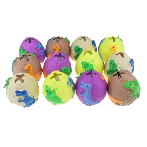 뜨거운 판매 TPR 2 세대 공룡 계란 공룡 계란 장난감 스트레스 짜기 공룡 아기 물 공