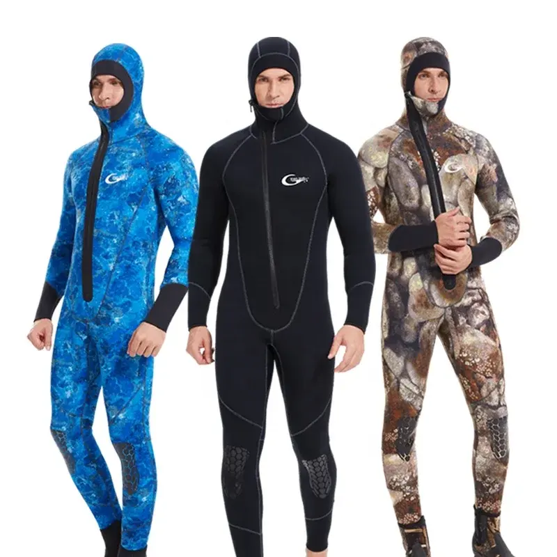 5 MM long sleeve neoprene diving spearfishing suit