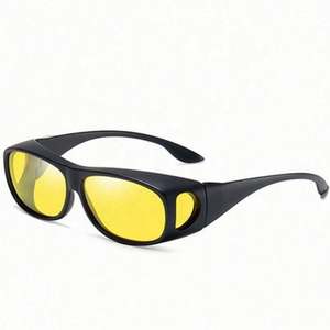 Lunettes de soleil polarisées pour la conduite nocturne avec logo personnalisé, nouvelle vente chaude, lunettes de sport, lunettes de vision nocturne, lunettes de protection pour hommes - Product Image 6