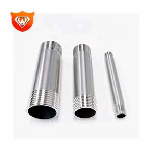 싱글 엔드 커넥터 배럴 피팅 302 육각 소켓 나사 삽입 니플 - Product Image 1