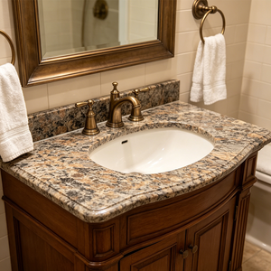 Losas de Granito Caledonia Natural Pulido de Primera Calidad, Corte a Medida, Duraderas para Cocina, Baño y Exteriores - Product Image 5