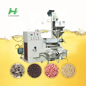 6YL-130 máquina expulsora de aceite de semilla de girasol de un solo tornillo máquina de extracción de aceite de semilla de prensa de aceite