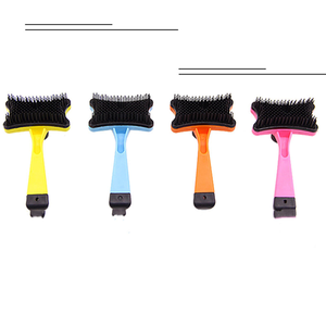 Hot Sale Cat Brush for Shedding Automatically Cat Remove Brush <b>Dog</b> Hairs Pet Grooming Brush - Product Image 3