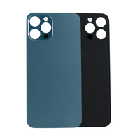 Remplacement du boîtier de la porte arrière d'origine OEM Design à grand trou Accessoires pour téléphones mobiles 12 Pro Max Couvercle de la batterie arrière Verre arrière