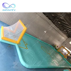 Commercial outdoor inflatable football field inflatable soccer field water inflatable soccer pitch for sale