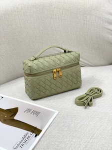 Bolso de Mano de PU para Mujer, Nuevo Modelo 2025, Tejido, <span class=keywords><strong>Color</strong></span> Sólido, Cierre de Cremallera, Correa Única, Bolso de Hombro Cruzado de Moda - Product Image 6