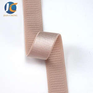 Bande élastique en <span class=keywords><strong>polyamide</strong></span> pelucheux de 20 mm pour soutien-gorge, bretelle élastique brillante en satin pour lingerie, vente en gros - Product Image 4