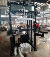 Nuevo y Popular Power Rack Integrado de Acero Inoxidable con Máquina Funcional para Dominadas, Remo Bajo, Smith y Cable Crosser